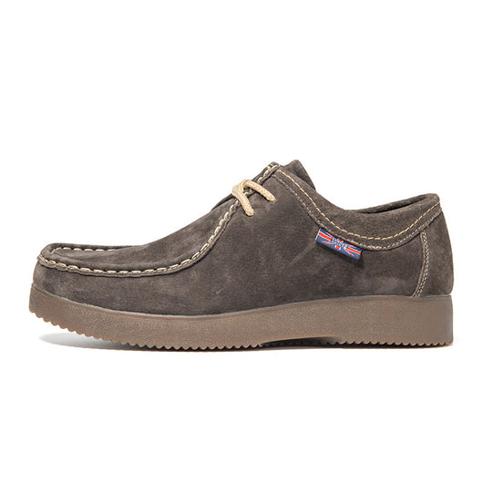 Tenis de Cuero Casual Coreano Estilo Británico - Sneakers Versátiles para Hombre - Image 5