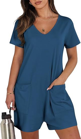 Jumpsuit Casual sin Mangas para Mujer - Diseño Fresco con Cinturón y Bolsillos - Image 11
