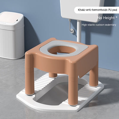 Asiento de Inodoro Plegable para Embarazadas - Marco de Soporte Seguro - Image 10
