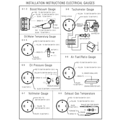 Medidor de Presión de Aceite para Automóvil con Sensor Integrado - Image 4