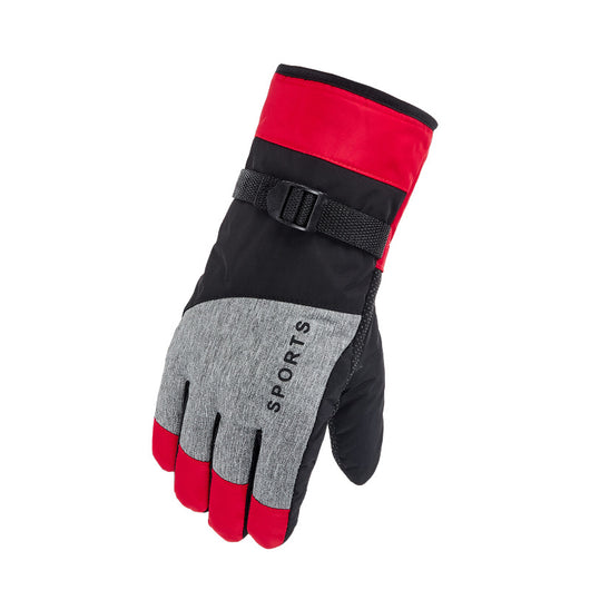 Guantes de Esquí para Hombre Acolchados con Forro de Terciopelo - Image 10