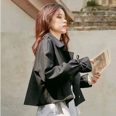 Abrigo Trench Oversized Estilo Coreano con Corte Suelto - Image 6