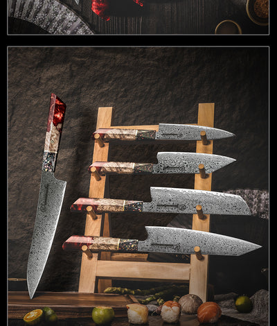 Cuchillo de Chef Damasco Acero Inoxidable Multiusos Profesional - Image 22