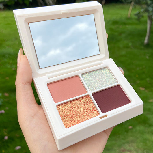 Paleta de Sombras en Cuadrícula Mate con Tonos Tierra - Image 9