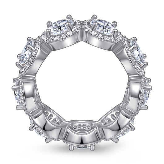 Anillo de Plata 925 Minimalista para Mujer - Accesorio de Moda Versátil - Image 9