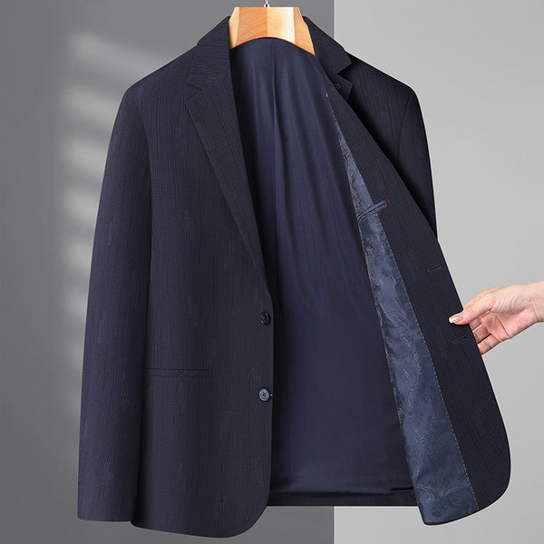 Blazer Casual de Lujo Minimalista para Hombre - Chaqueta Sofisticada y Versátil