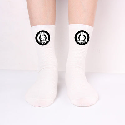 Calcetines Largos Bad Rabbit de Algodón Tejido para Hombre y Mujer - Image 9