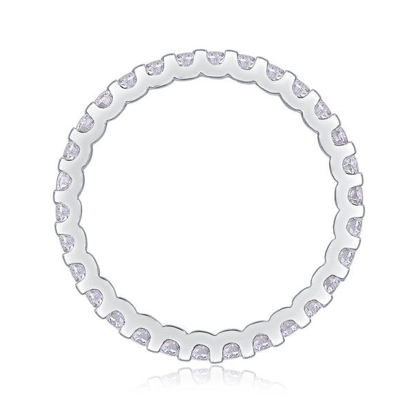 Anillo de Moissanita Plata 925 para Mujer