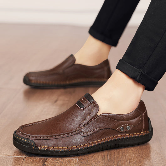 Zapatos de Cuero Artesanales para Hombre Talla Grande