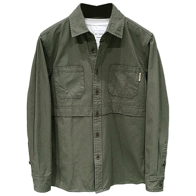 Camisa Manga Larga con Costuras de Diseño Premium para Hombre - Image 6