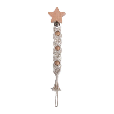 Mordedor Tejido a Mano con Cuerda y Anilla Anti-caída - Juguete Seguro de Madera de Haya - Image 3