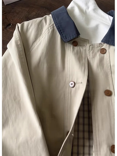 Gabardina Clásica Midi para Mujer - Versátil y Elegante - Image 11