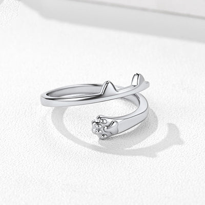 Anillo de Gato U7 en Plata de Ley 925 para Mujer - Image 7