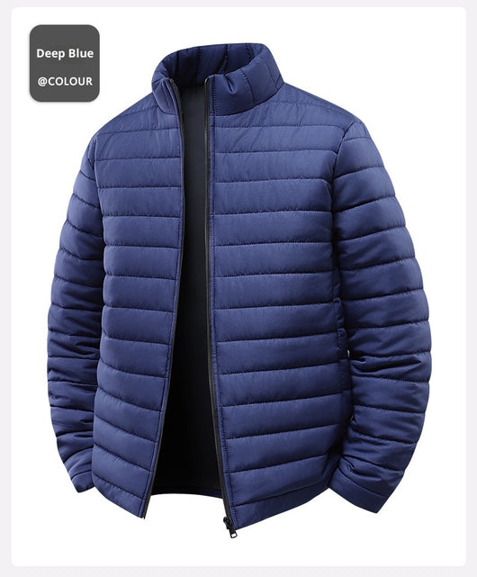 Abrigo de Invierno Unisex Acolchado con Cuello Alto - Resistente al Viento - Image 11