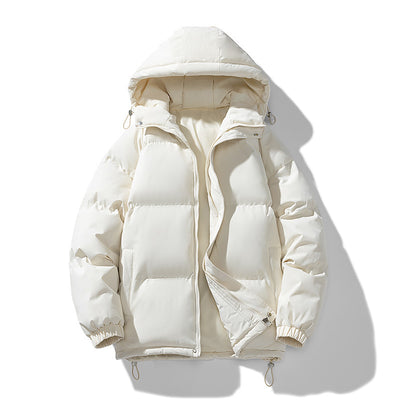 Abrigo Hoodie Acolchado para Hombre - Chaqueta de Invierno Cálida y Casual - Image 3