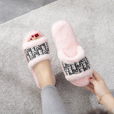 Pantuflas Cálidas para Mujer con Pelaje de Conejo - Antideslizantes y Elegantes - Image 13