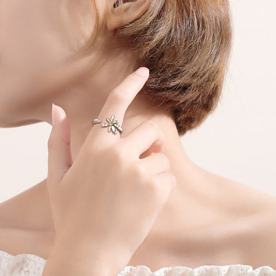 Anillo de Corazón Noria - Diseño Premium Versátil con Fragancia - Image 2