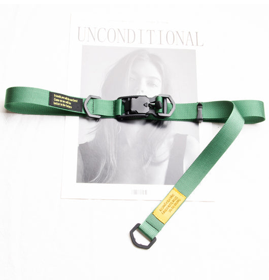 Cinturón de Lona con Hebilla Magnética para Hombre y Mujer - Image 5