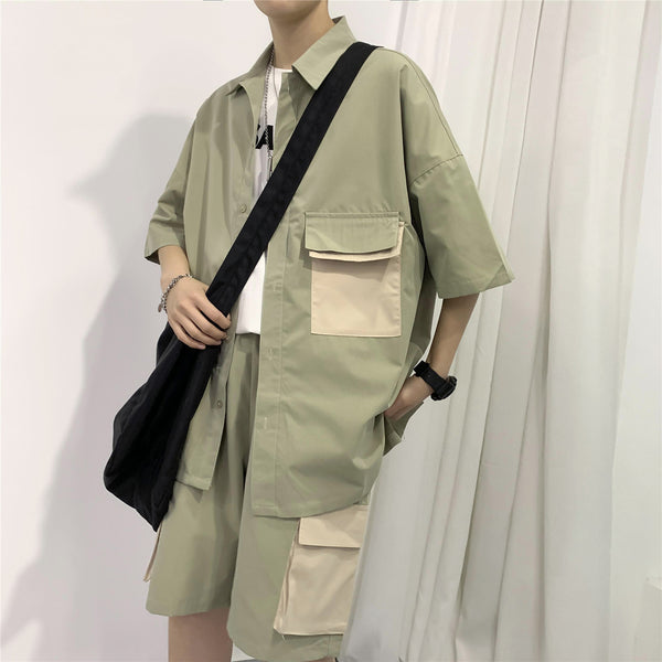Conjunto Deportivo de Verano: Camisa Manga Corta y Shorts - Image 2