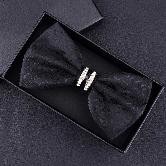 Corbata Formal Doble Capa para Novio Estilo Coreano - Image 2