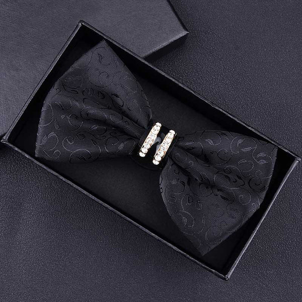Corbata Formal Doble Capa para Novio Estilo Coreano