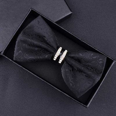 Corbata Formal Doble Capa para Novio Estilo Coreano - Image 2