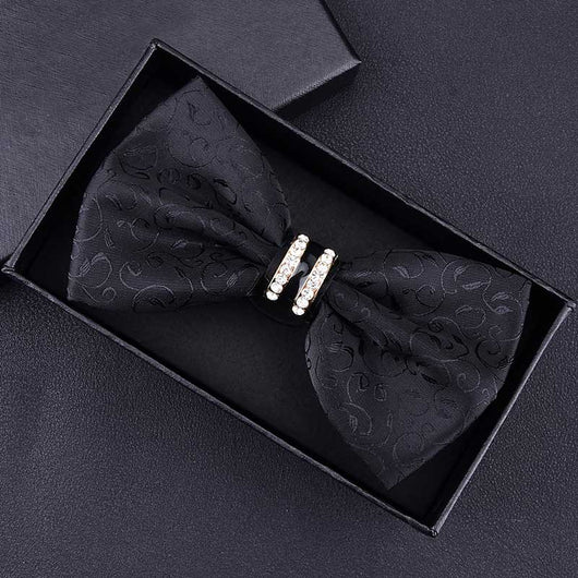 Corbata Formal Doble Capa para Novio Estilo Coreano - Image 2