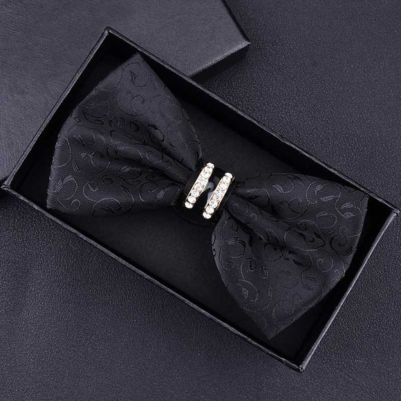 Corbata Formal Doble Capa para Novio Estilo Coreano