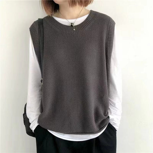 Chaleco Bandage sin Mangas para Mujer - Diseño Minimalista Cuello Redondo - Image 13