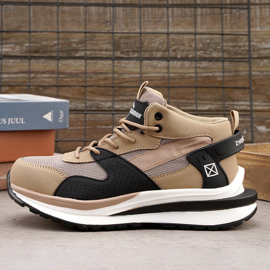 Zapatos de Protección Laboral Antiaplastamiento y Antipenetración para Sitios de Construcción - Image 2