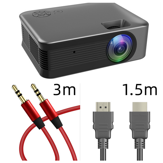 Proyector Portátil Inalámbrico HD Multifunción para Interiores y Exteriores - Image 8