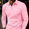 Polo Deportivo Manga Larga para Hombre - Estilo Ejecutivo
