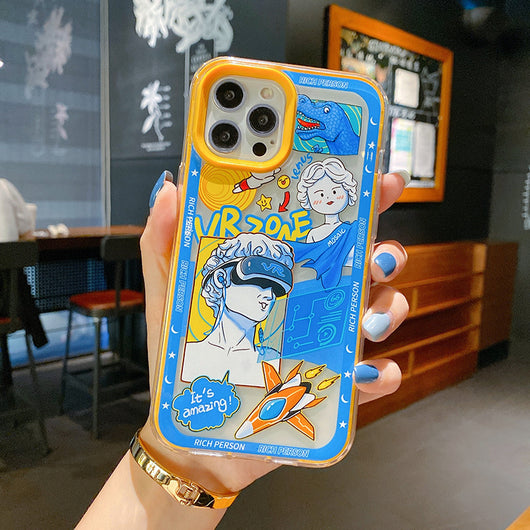 Funda para Celular con Diseño Doodle Caricatura Personalizado - Image 8