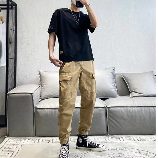 Pantalones Casuales Holgados para Trabajo Otoño Hombre - Image 4