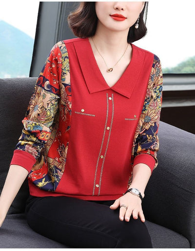 Camisa Clásica de Manga Larga Estilo Occidental para Adultos Mayores - Image 10