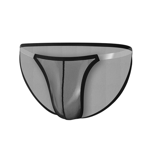 Slip Masculino de Malla Transparente Transpirable Cintura Baja - Image 7
