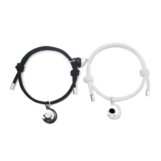 Pulsera de Pareja Astronauta Imán del Amor - Image 7