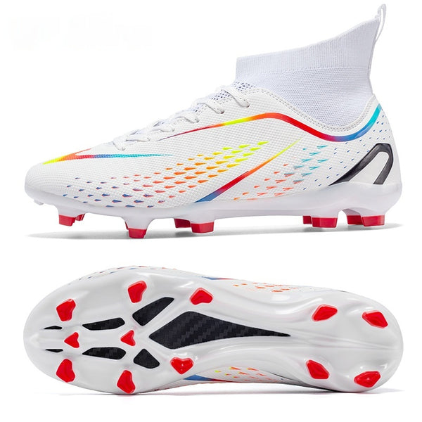 Botines de Fútbol Infantiles TF Caña Alta Transpirable