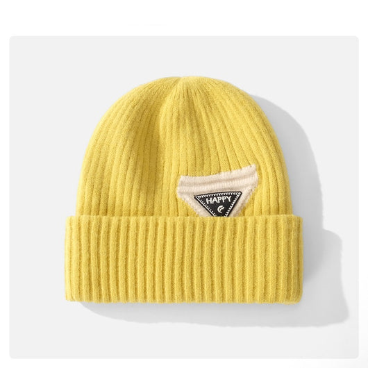 Gorro de Punto Grueso con Pelaje de Conejo - Juego Completo - Image 5