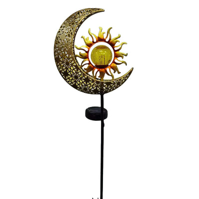Lámpara Solar Colgante Luna y Sol - Decoración Exterior Elegante - Image 6