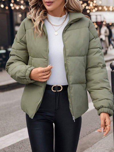 Abrigo de Pana Grueso Talla Grande para Mujer - Image 22