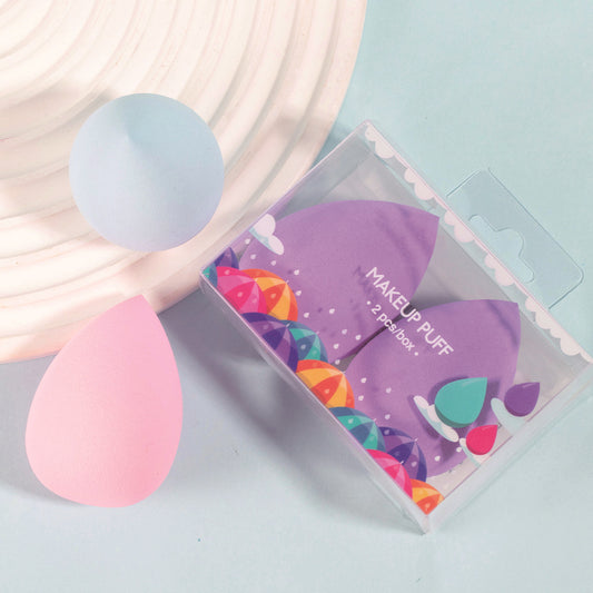 Esponja de Maquillaje en Forma de Pera con Gotitas de Agua
