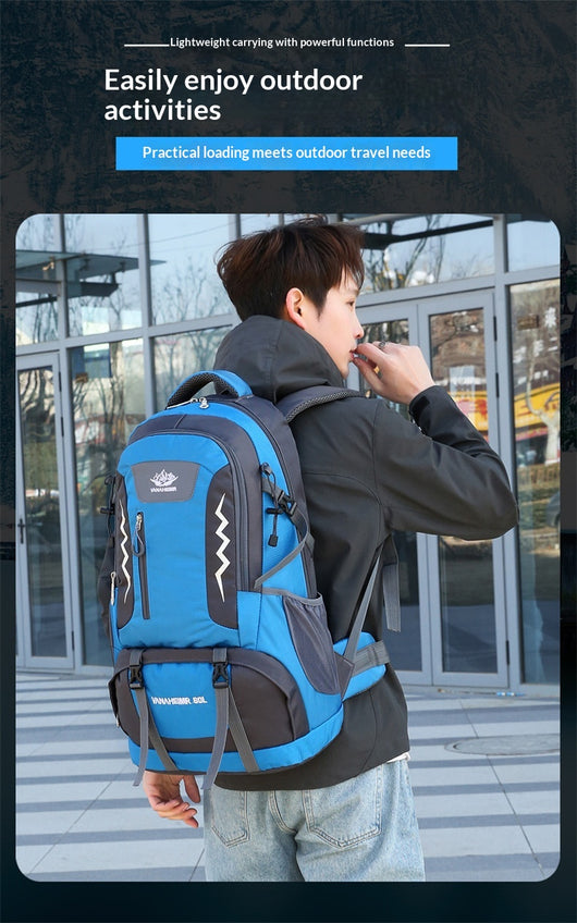 Mochila de Trekking de Gran Capacidad para Aventuras Outdoor - Image 12