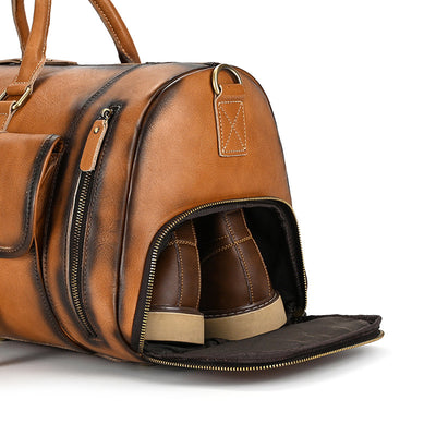 Bolsa de Viaje en Cuero Curtido al Vegetal para Hombre - Image 23