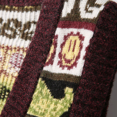Chaleco de Lana Jacquard Infantil para Mujer - Diseño Simple y Elegante - Image 9