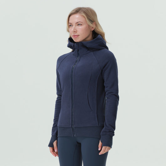 Sudadera Deportiva con Capucha y Cierre Completo para Yoga - Image 6
