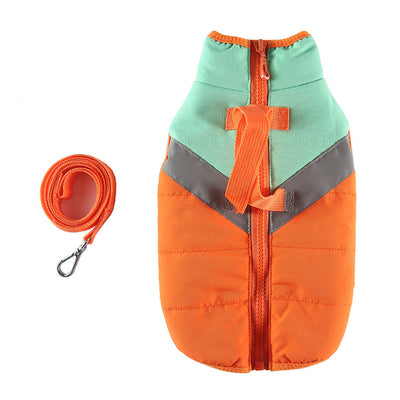 Abrigo Acolchado de Algodón para Perros - Calidez Invernal - Image 3