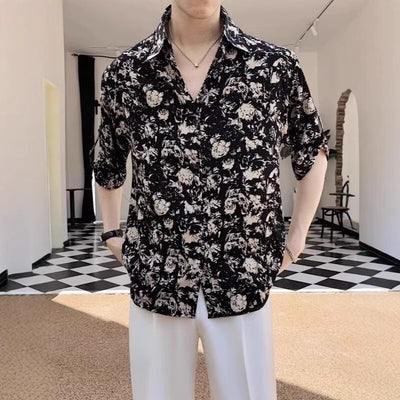Playera Suelta Oversize de Manga Corta para Hombre - Estilo Casual Versátil - Image 6