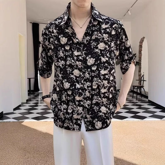 Playera Suelta Oversize de Manga Corta para Hombre - Estilo Casual Versátil - Image 6