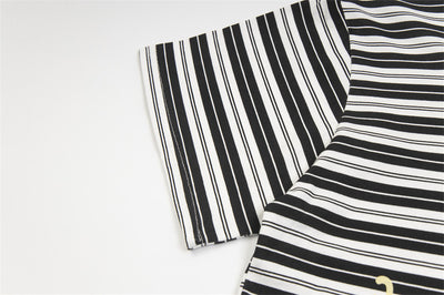 Camiseta Rayada de Cuello Redondo para Hombre - Image 12